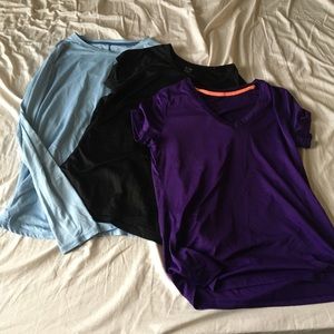 Trio of athletic tops 🎉
